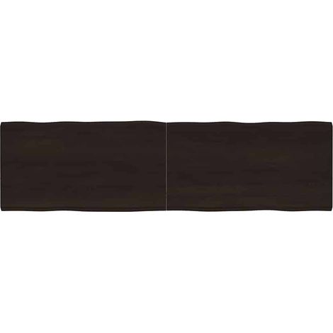 Dessus de table bois massif traité bordure assortie