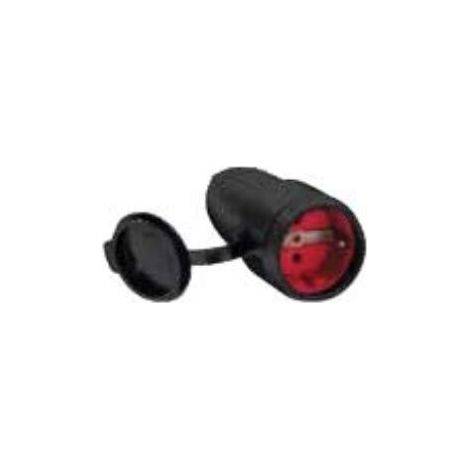 Acoplador eléctrico negro Bachmann 919176 IP44 duradero