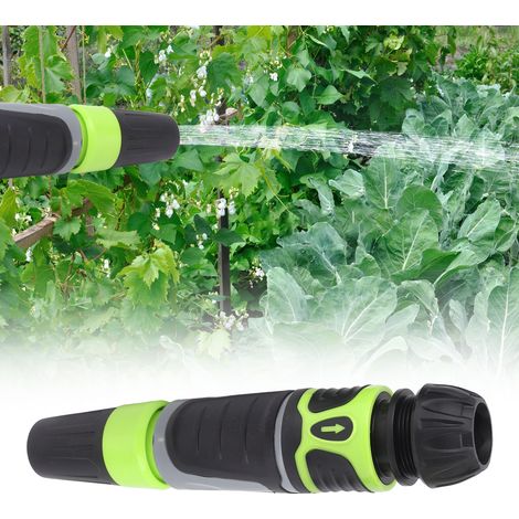 Kit pistolet pulvérisateur pour jardin, jet d'eau réglable, pistolet à eau pour l'arrosage, le lavage de voiture, la pulvérisation de plastique et le séchage. (1/5)