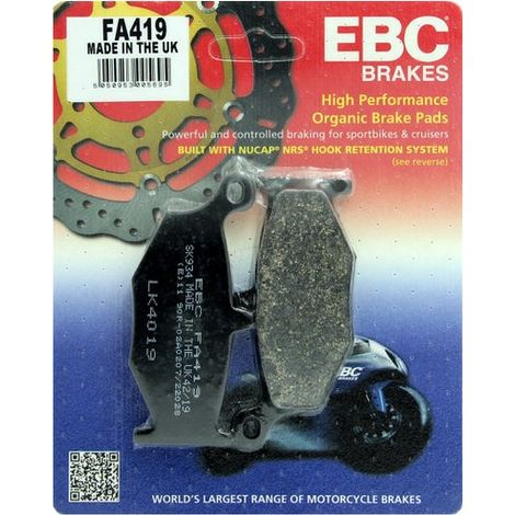 Pastillas de freno EBC FA419 (1/2)