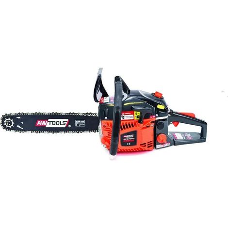 Awtools CS620 Motosierra Potente Amarilla 62 cm³ (1/3)