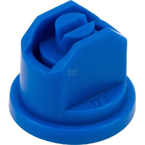 Tobera est谩ndar doble chorro plano SM 80掳 03 azul pl谩stico Gloria GLORIA 511610029GL