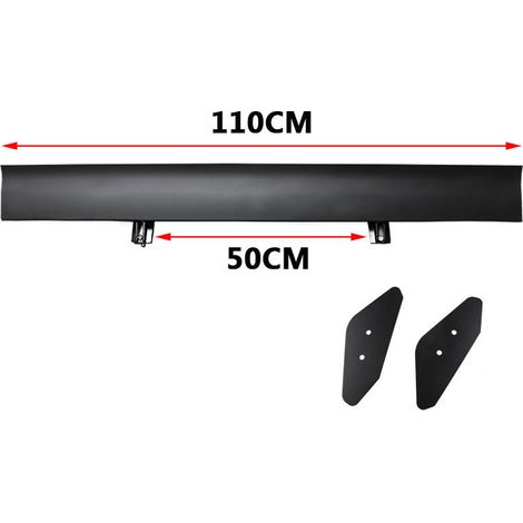 110 cm langer, perforierter Heckspoiler aus Aluminiumlegierung für Schräghecklimousinen, passend für BYD F0 Swift GT (1/4)