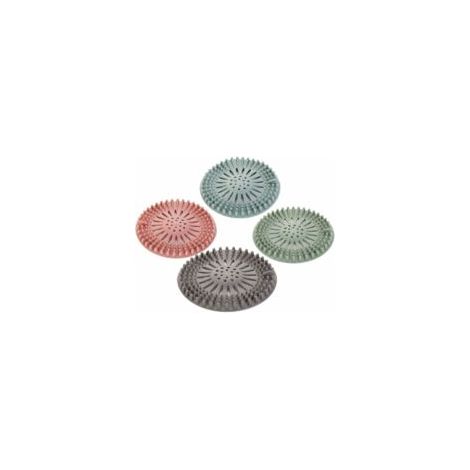Filtro de pelo de silicona 4, dispositivo universal de protección de drenaje, se puede usar en el baño, bañera, cocina, filtro de pelo Crezuo (1/4)