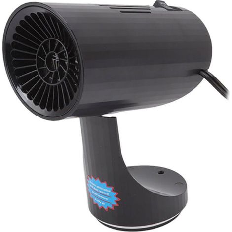 Chauffage Automobile - Allume-Cigare - Désembuage Et Dégivrage - Base Rotative 360° - 12 V - 1 Pièce (1/5)