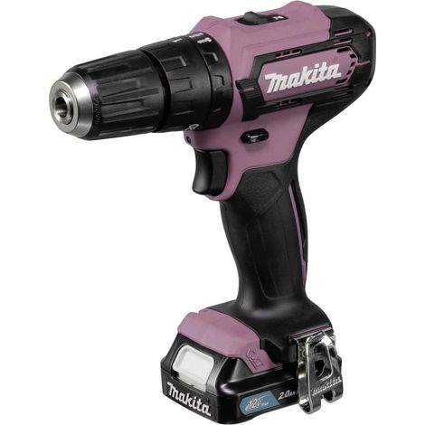 Makita HP333DSAP1 taladro atornillador rosa compacto y potente (1/4)