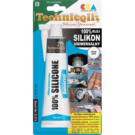 Technicqll Universal-Silikon weiß - 70 ml S-273