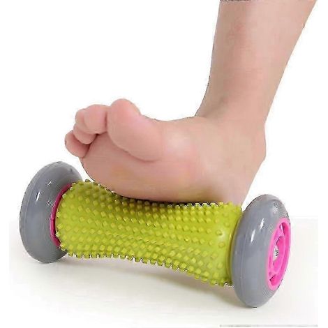 Bâton de massage par acupression et réflexologie pour les pieds, les poignets et les avant-bras, idéal pour soulager la fasciite plantaire et les tensions musculaires. (1/5)
