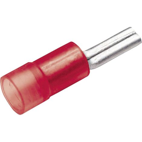 Cosse à embout Cimco 180222 1 mm² partiellement isolé rouge 1 pc(s) D24585