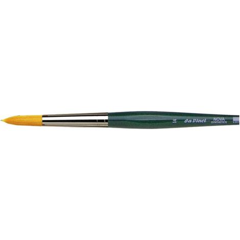 Pinceau rond pour aquarelle - Fibres synthétiques - Da Vinci - Cosmotop Nova - 14 - série 5570 (1/2)