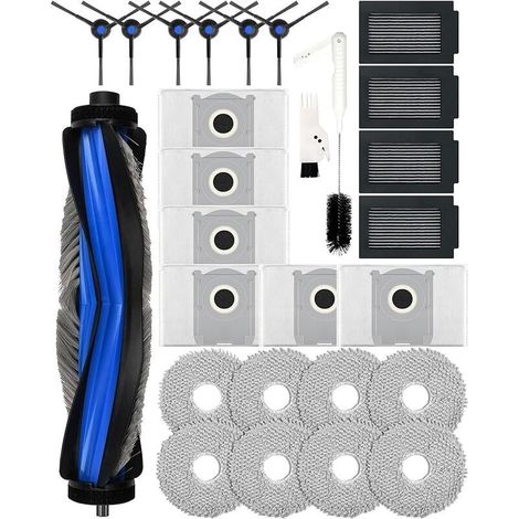 Accessori di ricambio T50 Max per ECOVACS DEEBOT, solo per la serie Ecovacs T50 Max, T50 Max Pro Omni, T50 Max Omni, T50 Max Pro Omni Gen2, non adatto per Ecovac T50 Pro - Confezione da 27 (1/5)