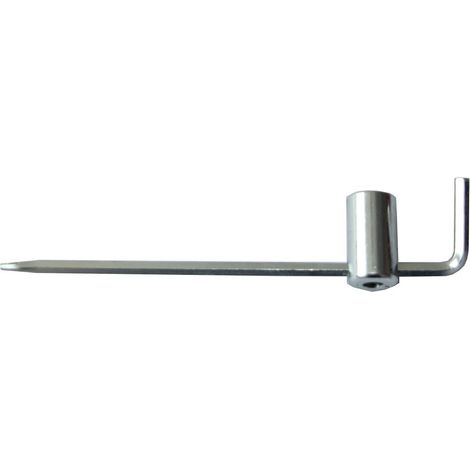 Originale Roto NT Utensile di regolazione per perno di chiusura V - argento (1/4)