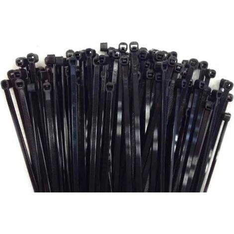 100 Bridas 530x7, 6mm negro (UV-estabilizado) PA6.6 (1/3)