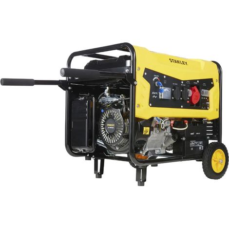 Stanley SG 7500B Ein-/Dreiphasen-Stromgenerator 3,0/7,0 kW mit AVR-Platine (1/5)