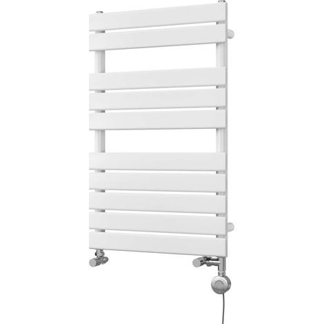 Typhoon - White Dual Fuel Towel Rail H816mm x W500mm Thermostatic (1/3)