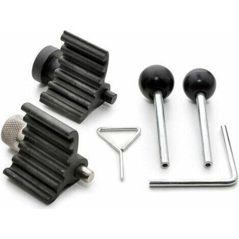 Kit d'outils de calage pour pompe d'injection et poulie de distribution Common Rail 1.2, 1.6 et 2.0 TDi (Audi, Seat, Skoda, Volkswagen, VAG) - Références : T10100, T10050, T20102, T10060A, T10115 (1/5)