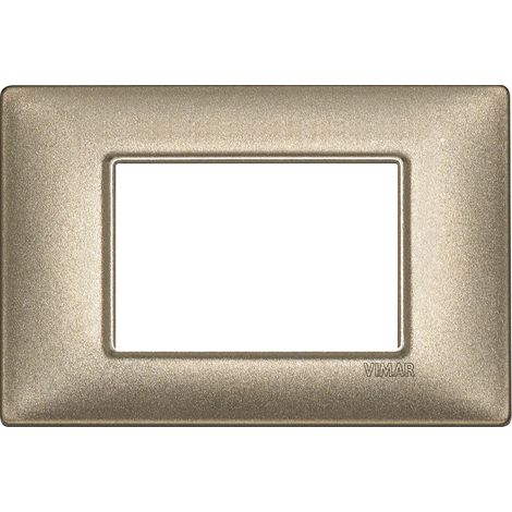 VIMAR - 14653.70 Placa 3M bronce metálico