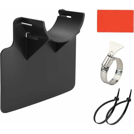 Supports De Tuyau De Piscine, Support Pour Tuyau D'eau De Piscine, Soutien Des Tuyaux En Dessous De 3,8CM, Pour Eviter Que Les Tuyaux Ne S'affaissent, Fixation De Tuyau De Piscine (Noir 1Pièces)T-Auda (1/5)
