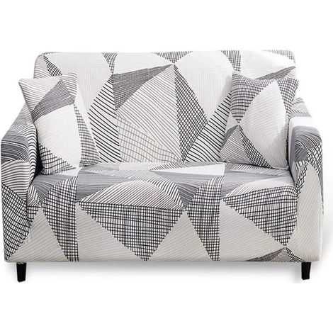 Housse Canape Extensible 3 Places avec Accoudoirs Housse de Canapé Elastique Couvre Canapé Universelle Housse Protection (1/4)