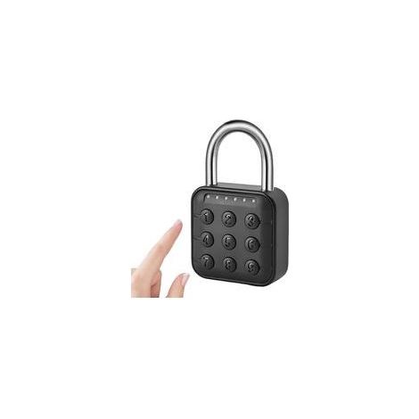 Cadenas Electronique, Cadena Code 6 Chiffres, Cadenas Code Exterieur, IP67 Étanche Serrure, pour Casier, Valise, Garage, Portail, École (1/5)