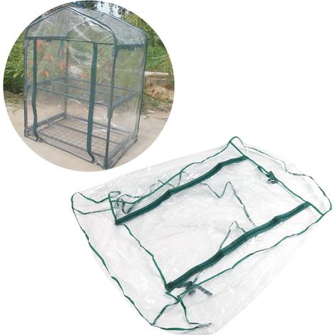 Serre De Jardin Portable - PVC Transparent - 69 x 49 x 92 cm - Protection Contre Le Froid Et Les Intempéries - Couverture De Serre - 1 Pièce (1/5)