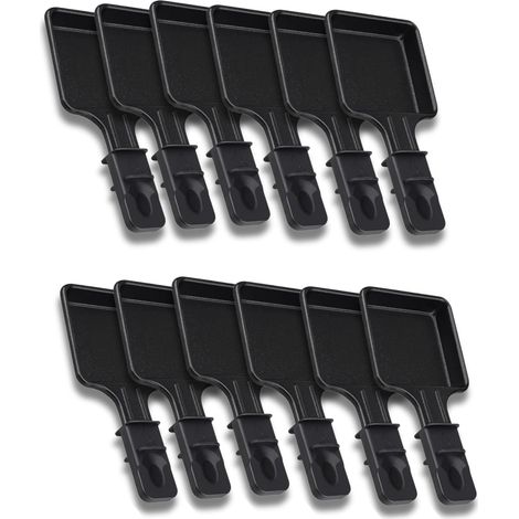 Poêlon à Raclette Carré - Lot de 1 à 12 - Antiadhésif - Compatible Tefal - Design Ergonomique (1/4)