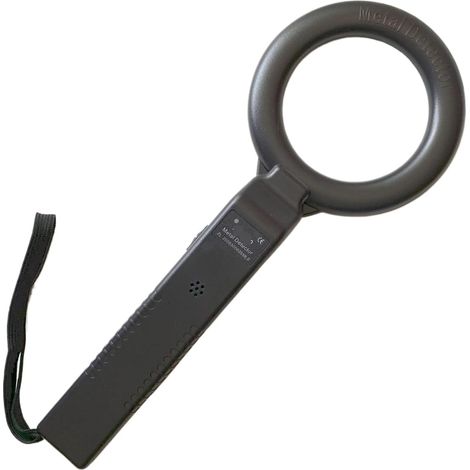 Détecteur Métaux Détecteur de métaux portatif sécurité circulaire Instrument détection pièces monnaie (1/5)