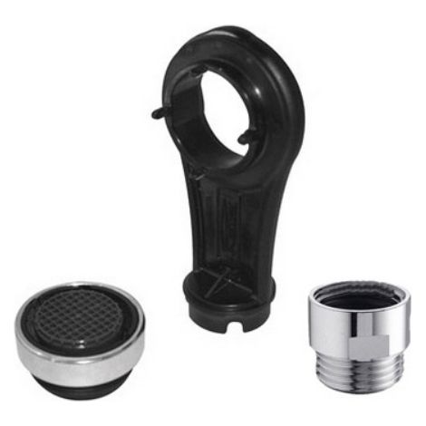 AERATORE SPECIALE M24 + CHIAVE DI MONTAGGIO + LIMITATORE DI PORTATA M24 REMER (1/2)