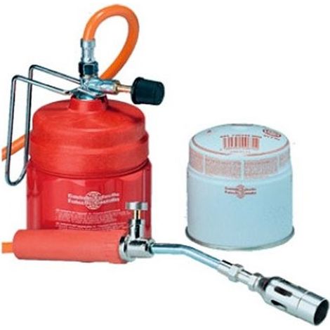 FLEX 500 Cannello portatile ad alto rendimento ma con pesi e dimensioni contenute, 2 bombole incluse. LRFLEX500