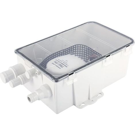 Lntyq Kit de Vidange de Pompe de Puisard de Douche pour Bateau Système de Pompe de Douche 12v 750 GPH Entrée Multi-Ports