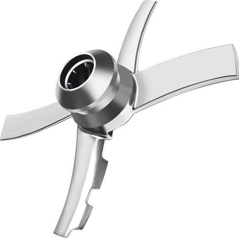 Lame de rechange Creami Ninja - 1 pièce, acier inoxydable, compatible avec NC300/NC299AMZ/NC301/CN305A/CN301CO - Étiquette de type pièce détachée (1/5)