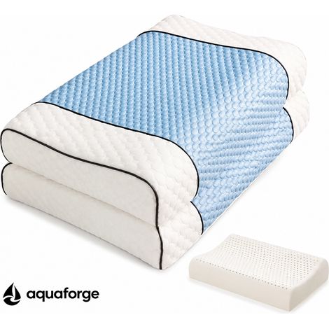 Almofada Cervical Ergonómica Látex Respirável 50 x 30 cm (1/5)