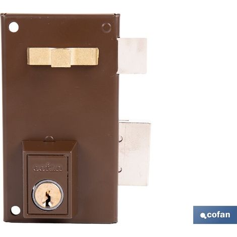 CERRADURA DE SOBREPONER DERECHA 60 MM ADAPTABLE AL MODELO 56A (1/4)