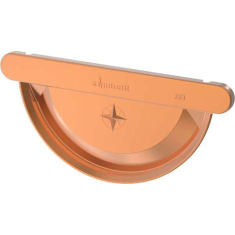 Zambelli Kupfer Meister-Boden halbrund 333 mit Logo Standard, 116005-ZAM