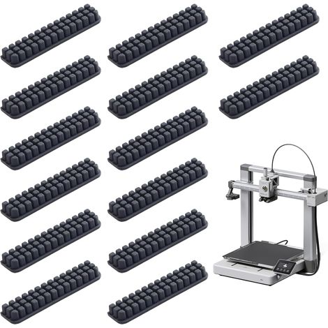 14 Silicone Cleaning Brushes for Bambu Lab A1, 3D Printer Maintenance Tool, Nozzle Brush for Bambu Lab A1 3D Printer, Silicone Cleaning Tool - Not for A1 Mini (1/5)