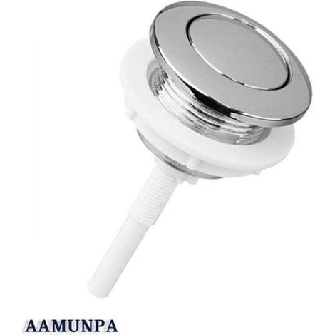 Bouton de chasse d\'eau pour toilettes 38 mm,Bouton poussoir simple pour chasse d\'eau de toilette (1/4)