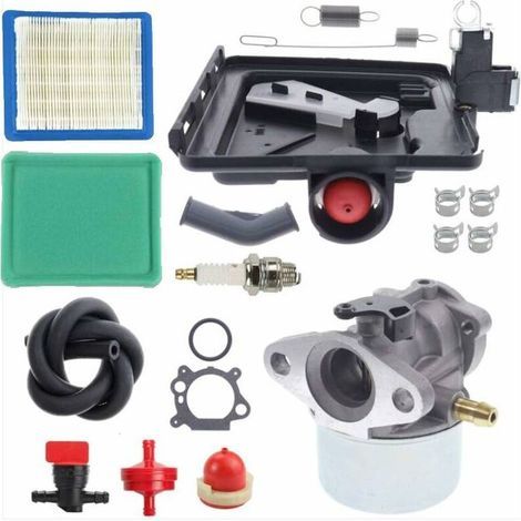 For engine 122000 model 4 HP - 7 HP without blockage with air filter kit 799868 Carburetor 491588 Air filter diagram (1/2)