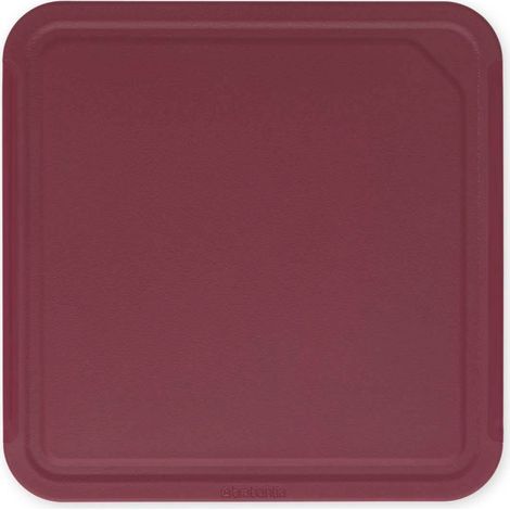 Planche à découper Brabantia Tasty+ 25x0,8x25 cm Rouge Aubergine (1/2)