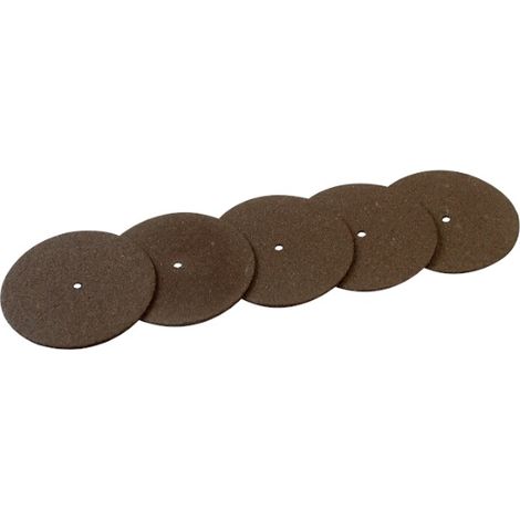 5 discos de corte de óxido de aluminio Ø 40 mm MAXICRAFT