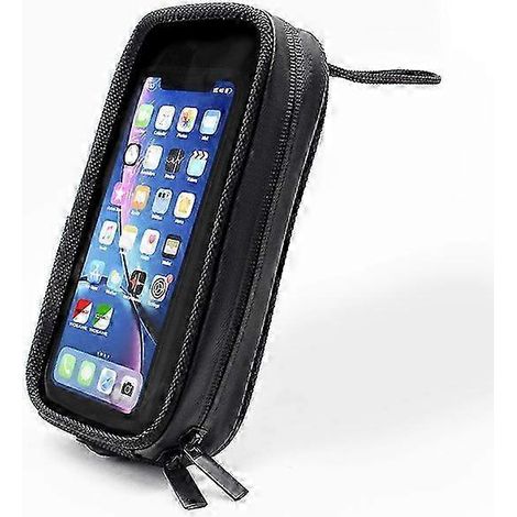 Sacoches magnétiques WOSAWE pour réservoir de moto, support GPS pour téléphone portable, étanches, pour écran tactile, avec tube avant. (1/5)