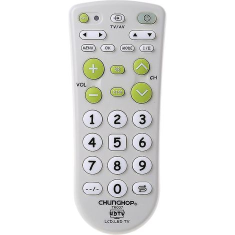 Fernbedienung für intelligente Speicherkapazität und modernste Programmgestaltung (1/4)