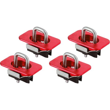 Lot de pinces de protection de lit puissantes pour modèles F350 pour motos de course automobiles cargo substantiel finition citron installation rapide structure de fixation de lit de camion (1/5)