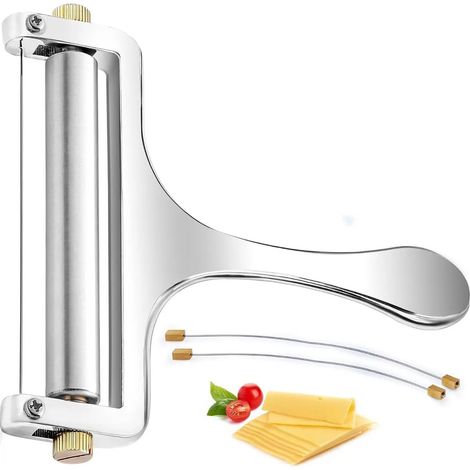 Machine de découpage de fromage réglable 2 outils de cuisine de secours (1/5)