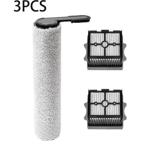 (3 pièces) Convient pour l'aspirateur Tineco Floor One Switch S6/Stretch S6/S7 Stretch Ultra (brosse rotative, filtre HEPA, accessoires) (1/4)