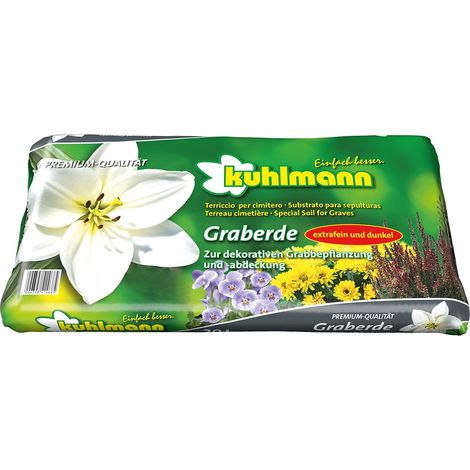 Kuhlmann Graberde zurr dekorativen Grabbepflanzung & Abdeckung - 20 Liter