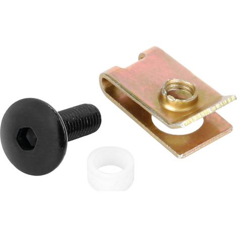 Clip Fit-Kits, kit clip di fissaggio per carene (5 MA) - 10 pz - Nero (1/4)