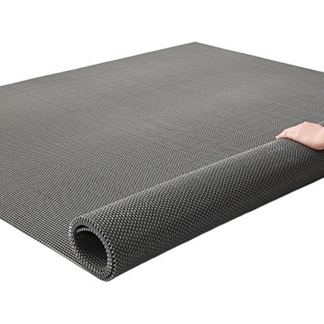 Tapis De Sol - Pvc - Antidérapant Anti-moisissure - Evacuation Eau Intégrée - Pour Salle De Bain Cuisine Piscine - 90 X 150 Cm