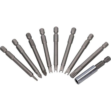 Embout étendu 50 pièces, jeu de tiges d'extension, tournevis étendu en forme de croix, embout de tige d'extension, outil de jeu de perceuse électriqu (1/3)