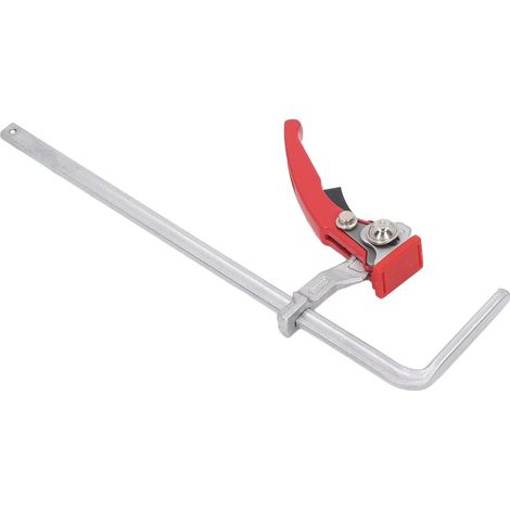 Pince de Table à Cliquet, pince de serrage à dégagement rapide avec capacité de 300mm po et profondeur de gorge de 60mm po pour le ponçage et la coupe