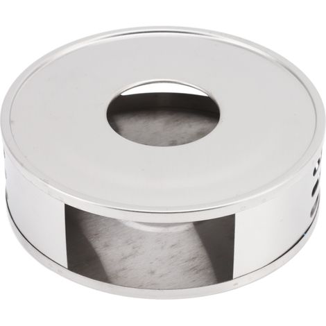 Teewärmer aus Edelstahl, durchbrochenes Design, Querlöcher, hohler Teekannenwärmer für Zuhause (1/5)